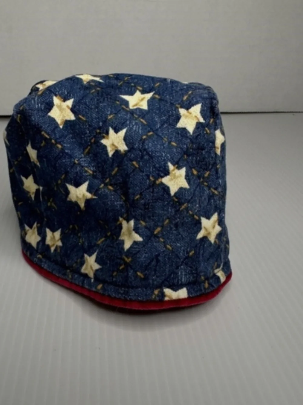 Longaberger 2001 Inaugural Basket Liner American Pride Red White Blue Accessory